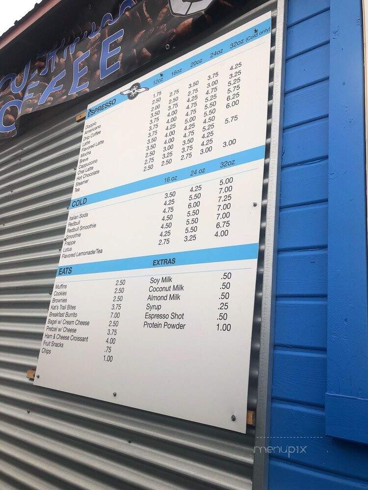 Touch N' Go Coffee - Anchorage, AK menu_pic