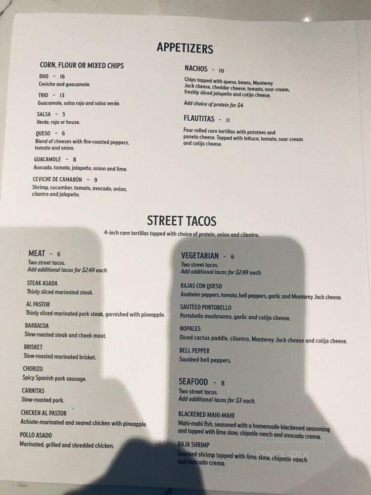Epoca Cantina - Omaha, NE menu_pic