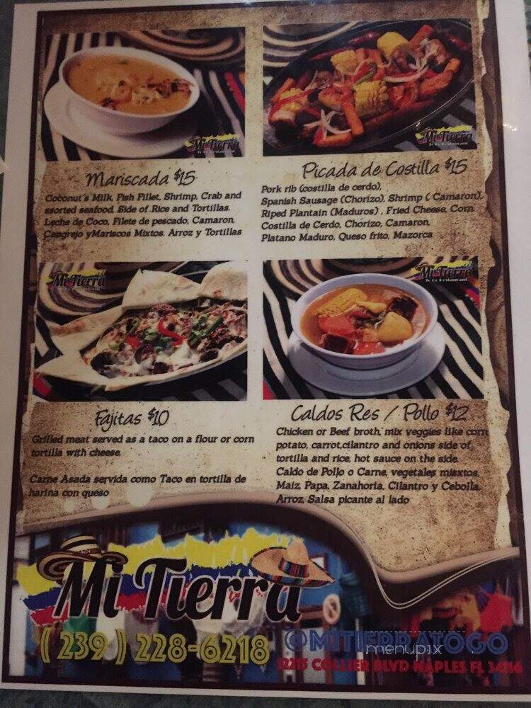 Mi Tierra Restaurante - Naples, FL