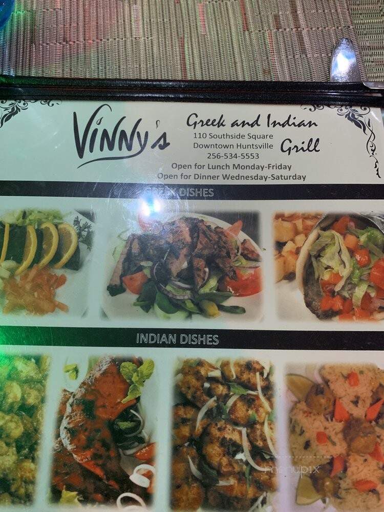 Vinny's Greek and Indian Grill - Huntsville, AL