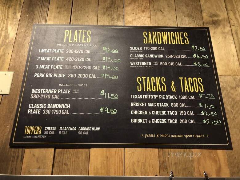 Dickey's Barbecue Pit - Gallup, NM menu_pic