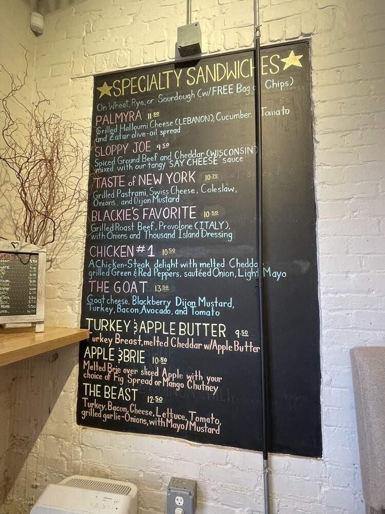 Say Cheese! - Washington, DC menu_pic