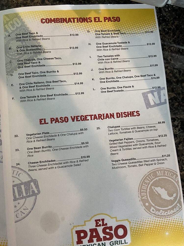El Paso Mexican Grill - Kenner, LA