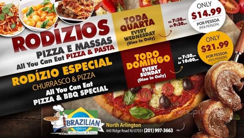 Brazilian Spices Steakhouse & Pizza - North Arlington, NJ