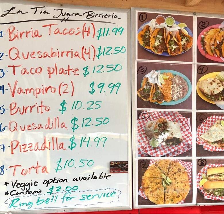 La Tia Juana Taqueria - Portland, OR menu_pic