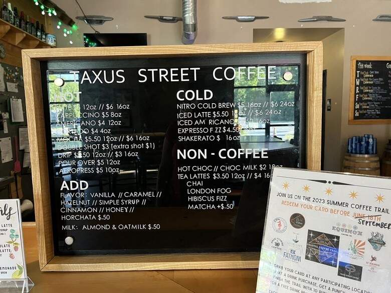 Taxus Street Coffee - Chesapeake, VA