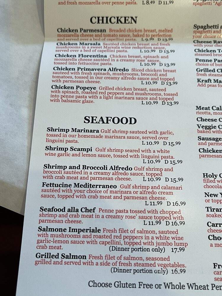 Di Meo's Pizzeria & Italian Kitchen - Crofton, MD menu_pic
