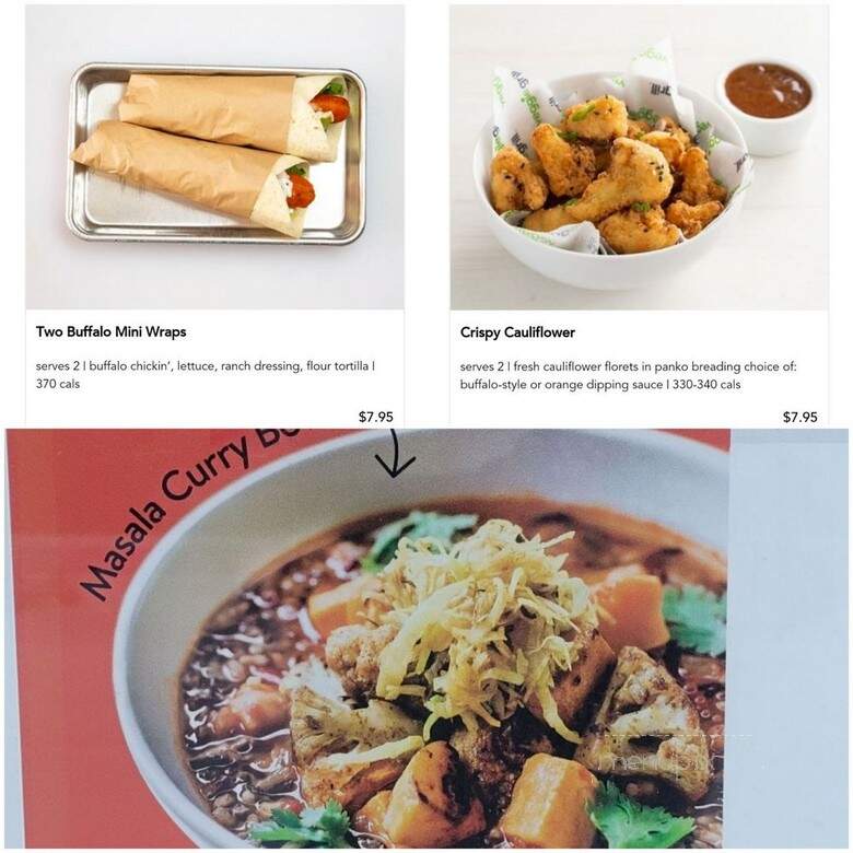 Veggie Grill - Los Angeles, CA menu_pic