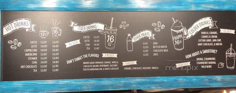 Bitty & Beau's Coffee - Savannah, GA menu_pic