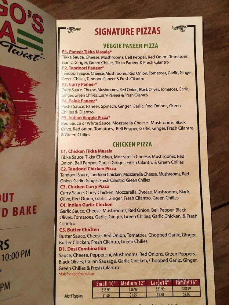 Chicago's Pizza With A Twist - Selma, CA