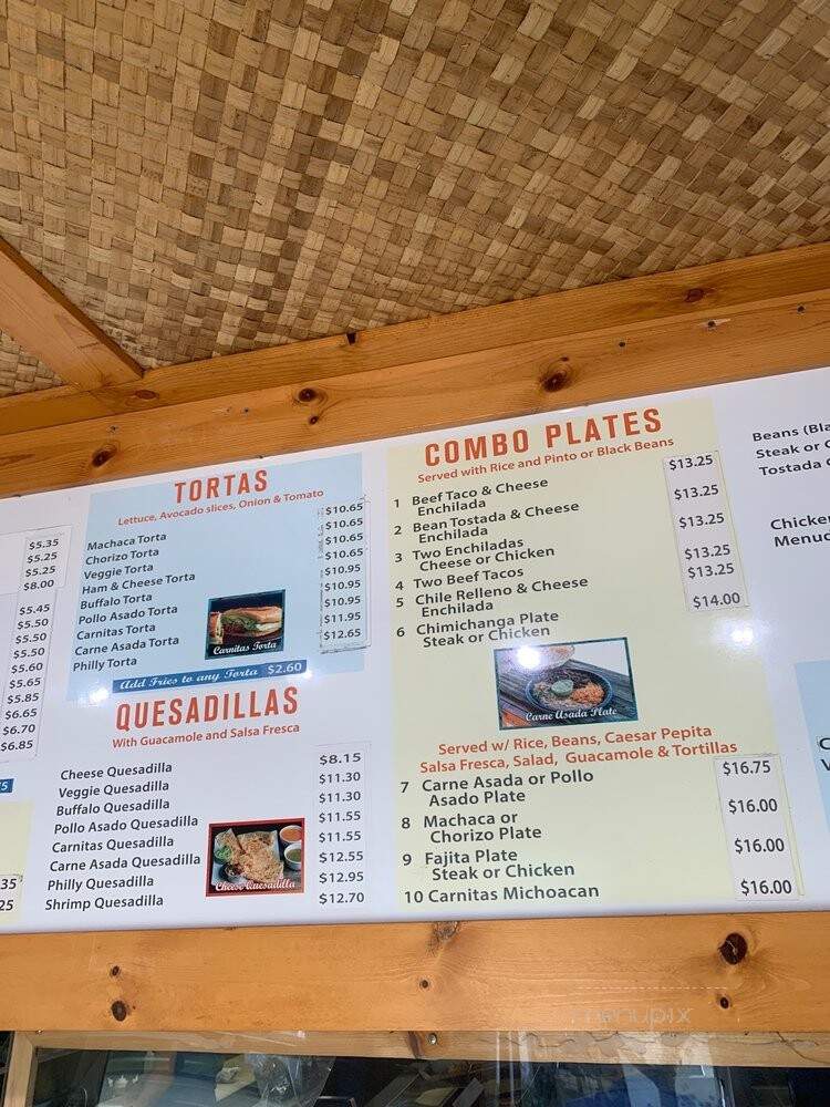 Vallarta Express - Carlsbad, CA menu_pic