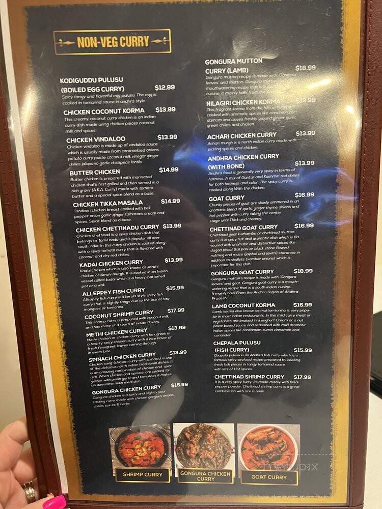 Turmeric Indian Cuisine - Draper, UT menu_pic