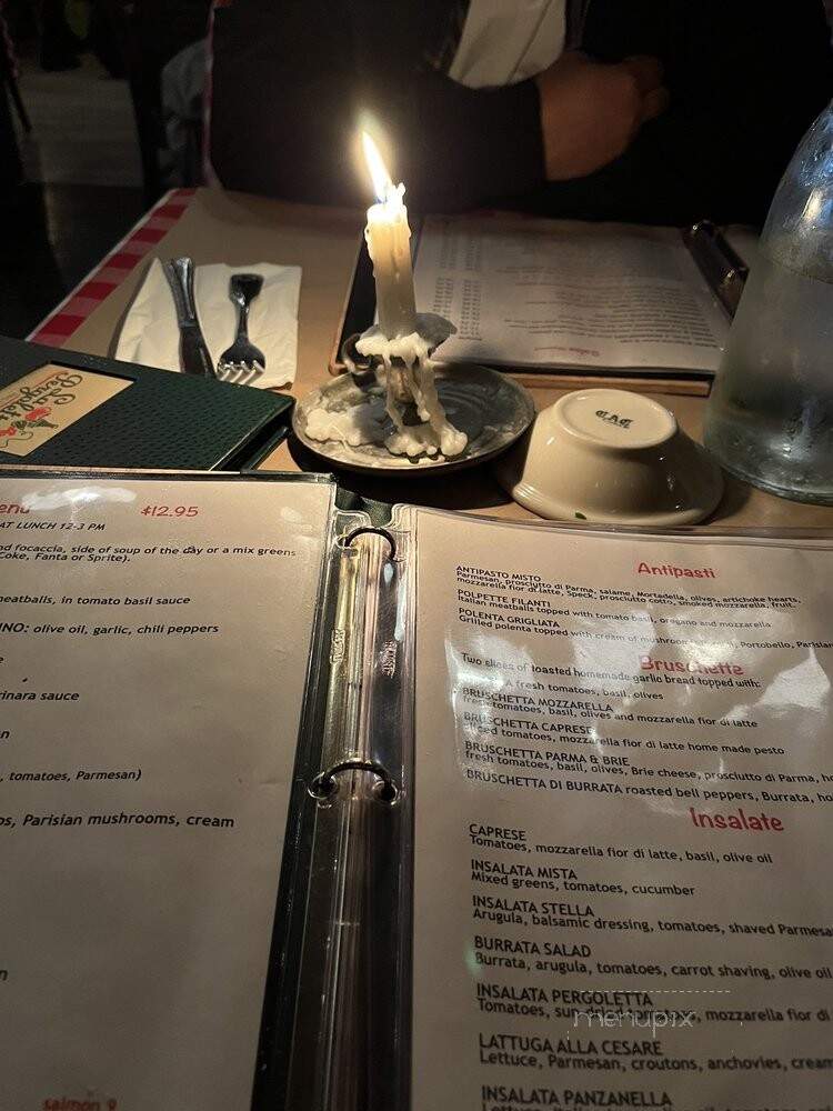 La Pergoletta - Los Angeles, CA menu_pic