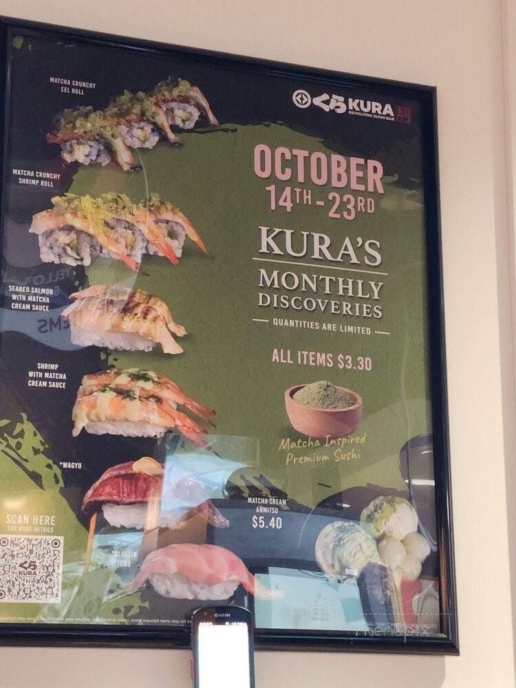 Kura Revolving Sushi Bar - Cypress, CA menu_pic