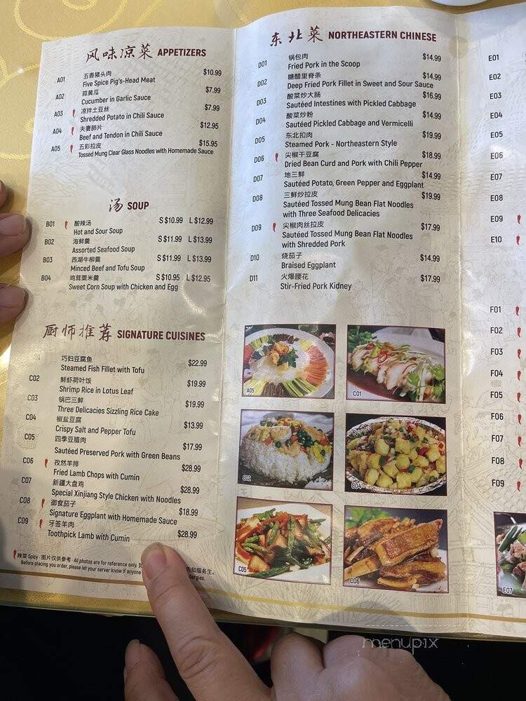 Royal Cuisine - Cupertino, CA menu_pic