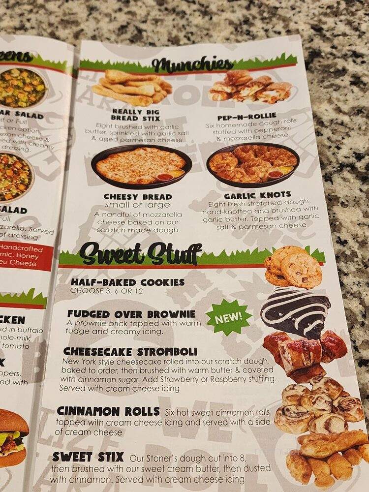 Stoner's Pizza Joint - Columbia, SC menu_pic