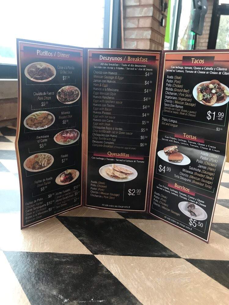 Don Ramon Restaurant - Chicago, IL menu_pic
