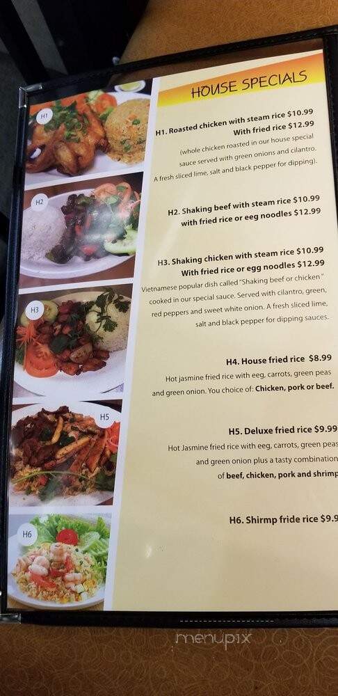 Pho Now - Houston, TX menu_pic