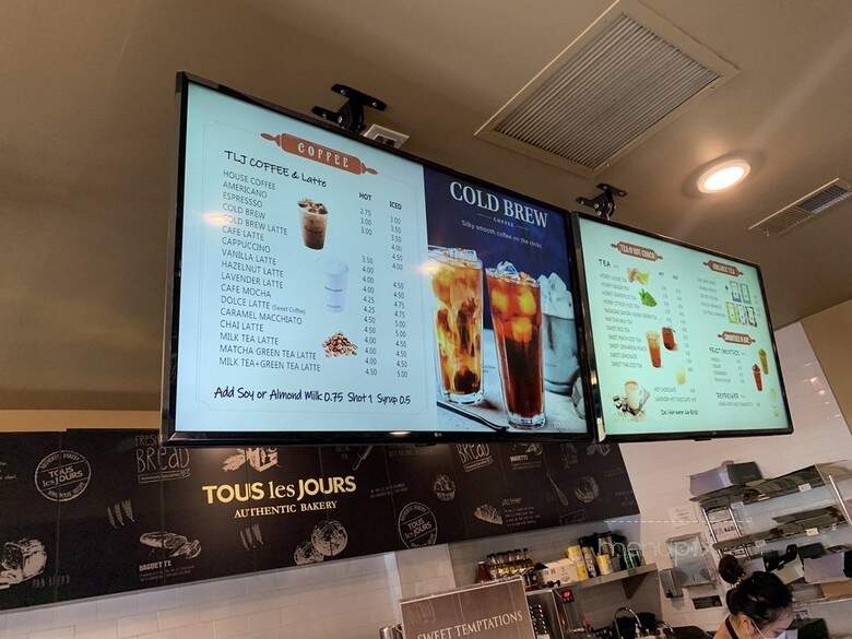 Tous Les Jours - Los Angeles, CA menu_pic