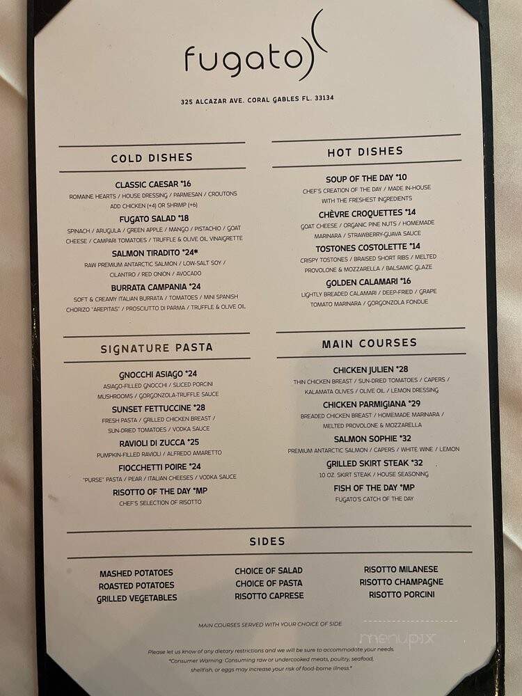 Krudo Fusion Cuisine - Coral Gables, FL menu_pic