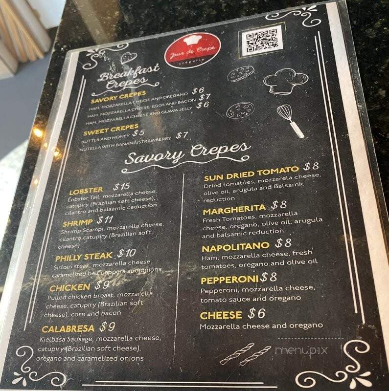 Jour de Crepe - Windermere, FL menu_pic