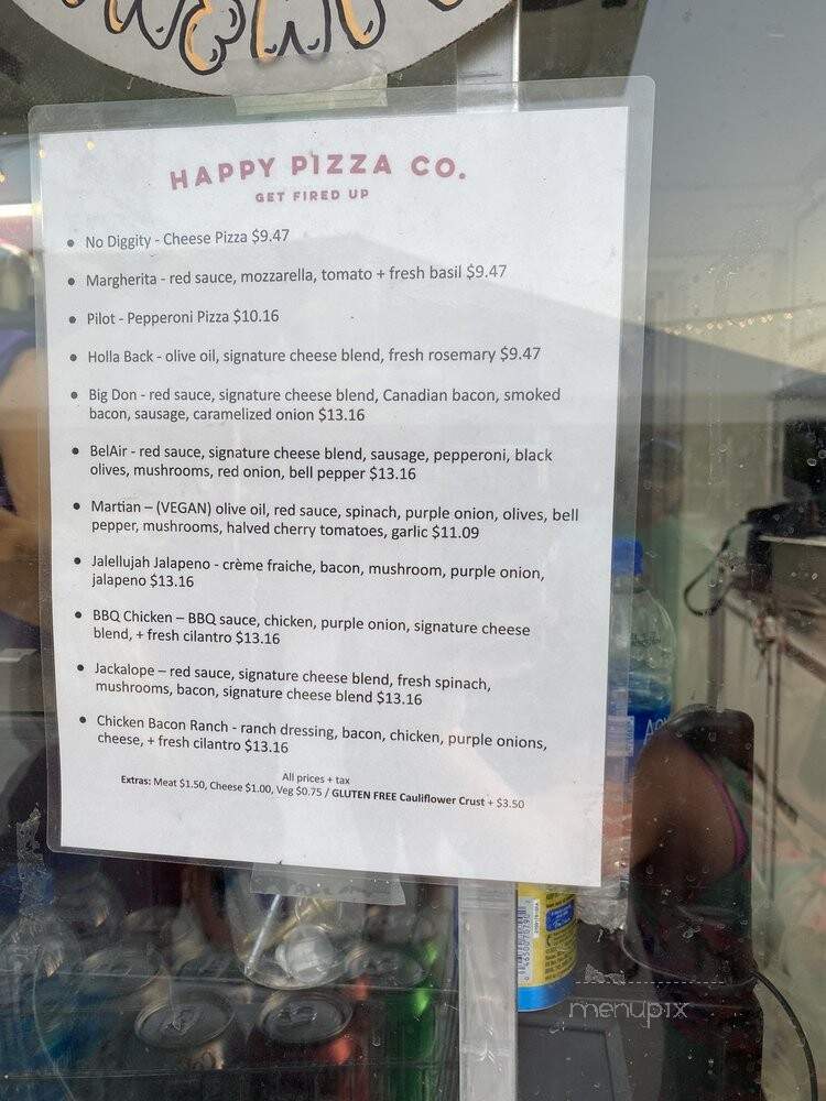 Happy Pizza - Salado, TX menu_pic