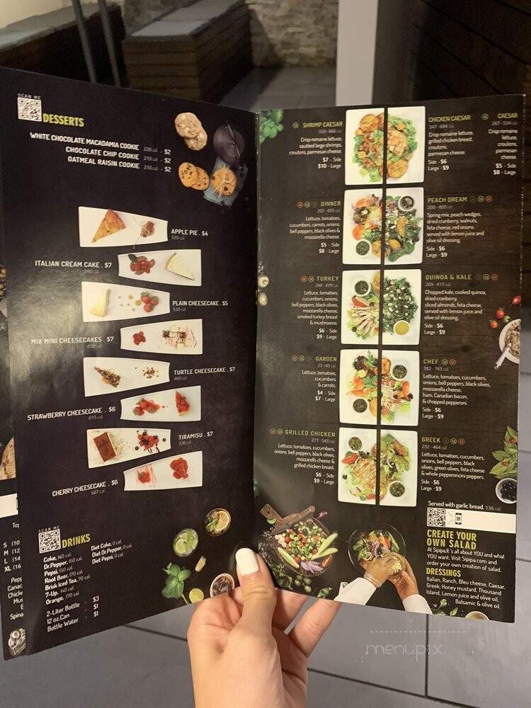 Sipipa - Houston, TX menu_pic