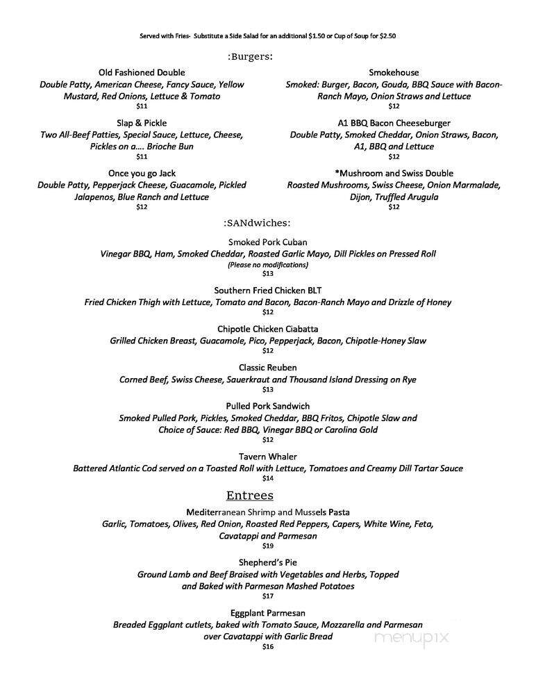 Ligonier Tavern and Table - Ligonier, PA menu_pic