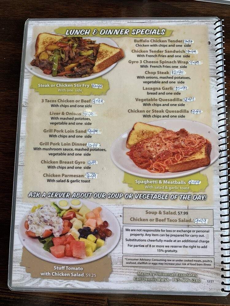 Skillets Pancake House - Indianapolis, IN menu_pic