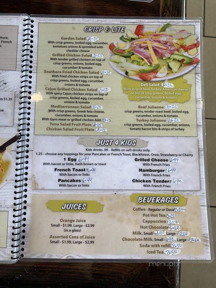 Skillets Pancake House - Indianapolis, IN menu_pic