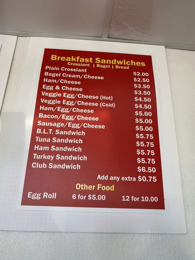 Happy Donuts 2 - Oakland, CA menu_pic