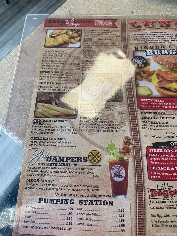 Breakfast Station - Melbourne, FL menu_pic