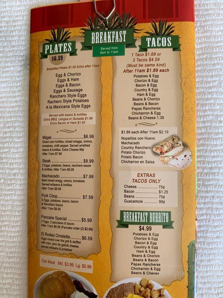 El Rodeo Mexican Grill - Helotes, TX