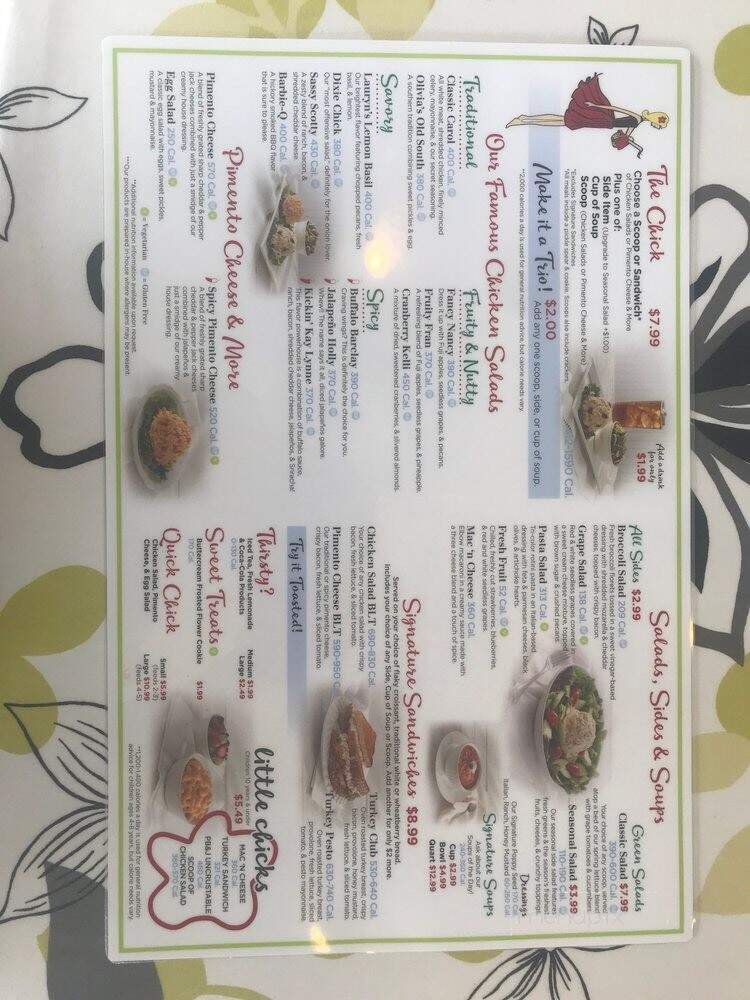 Chicken Salad Chick - Conroe, TX menu_pic