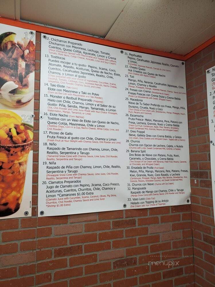 Chile Y Limon - Indianapolis, IN menu_pic