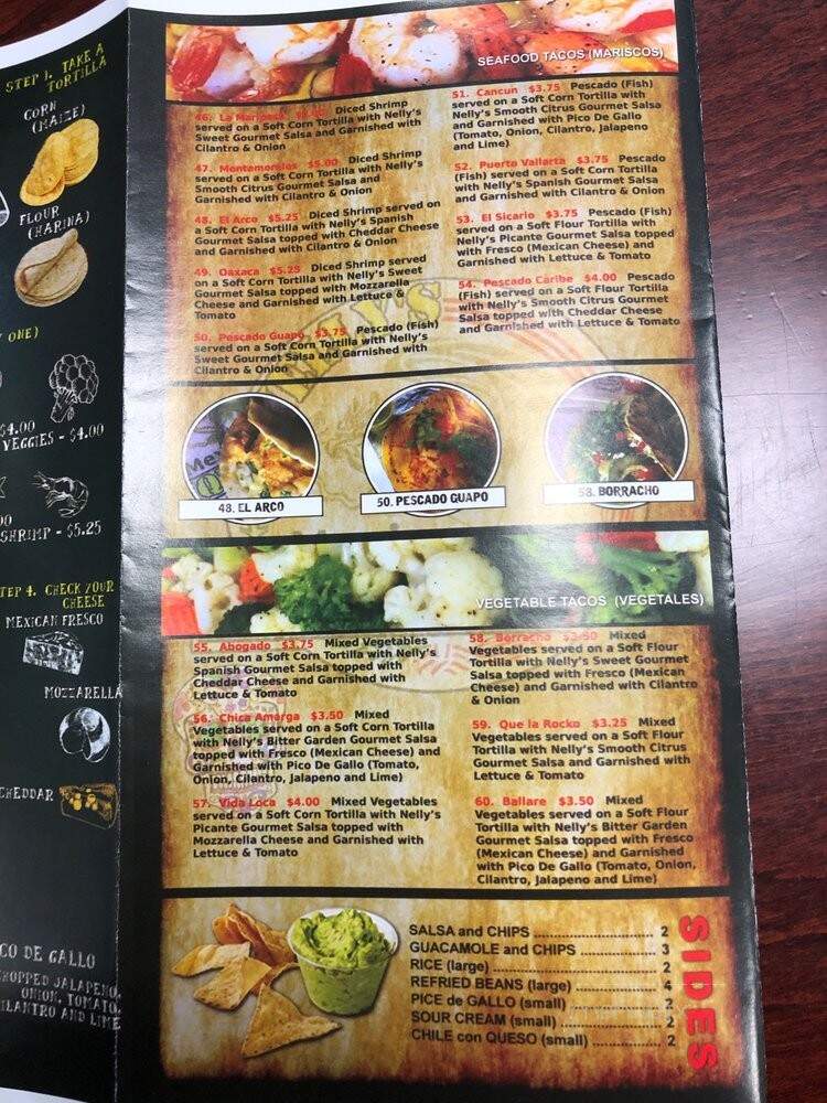 Nelly's Taqueria - Farmingdale, NY menu_pic