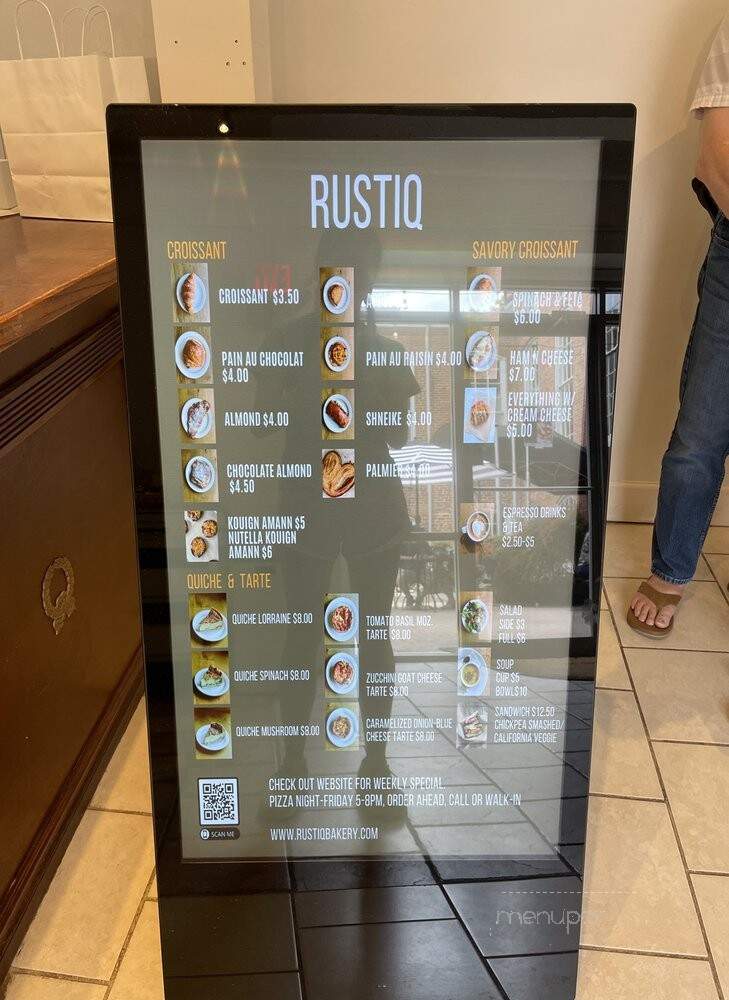 Rustiq Bakery & Cafe - Savage, MD menu_pic