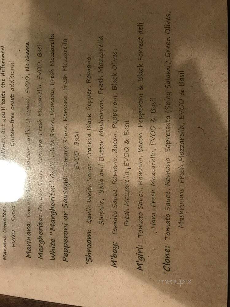 Pyra Pizzeria - Norwalk, IA menu_pic