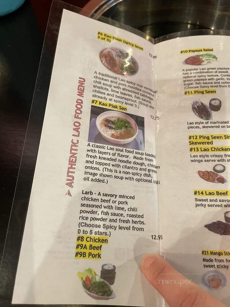 Blazing Bowl - Bellevue, WA menu_pic