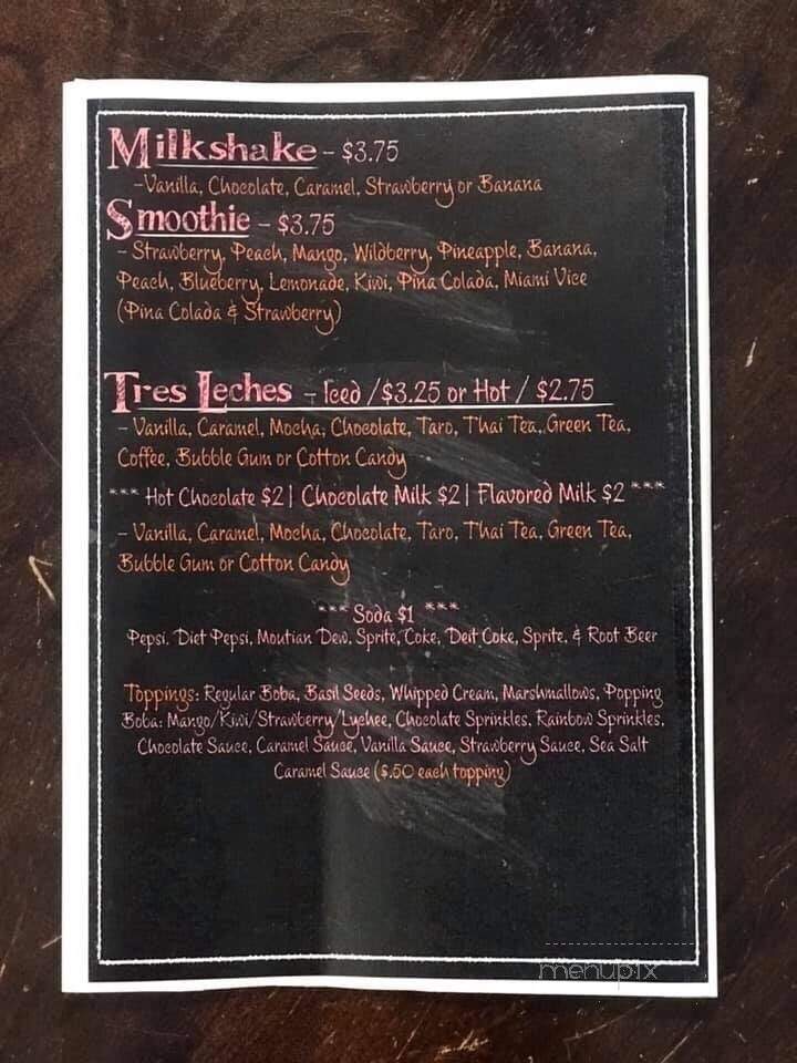 Bitter Sweet - Cincinnati, OH menu_pic