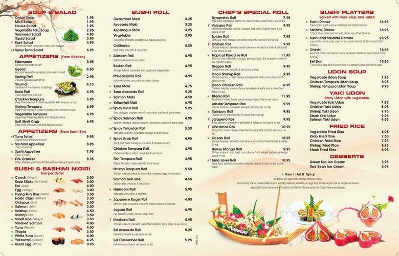 Hibachi Express Japanese Restaurant - Port Orange, FL menu_pic