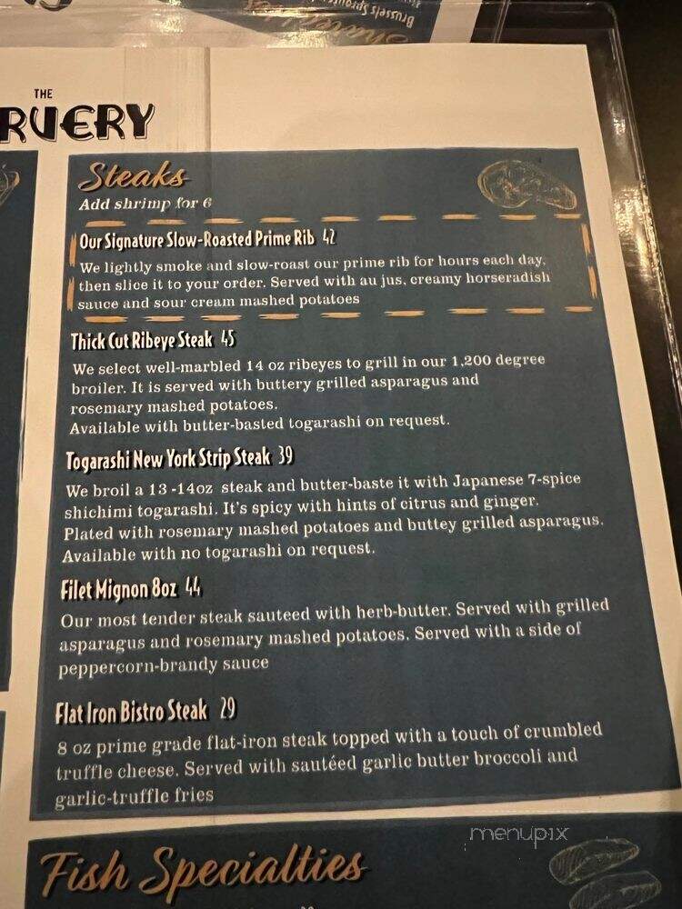 The Carvery - Long Beach, CA menu_pic
