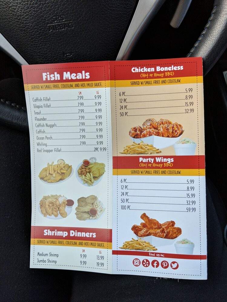 Mr. Shark Chicago Style Fish & Chicken - Durham, NC menu_pic