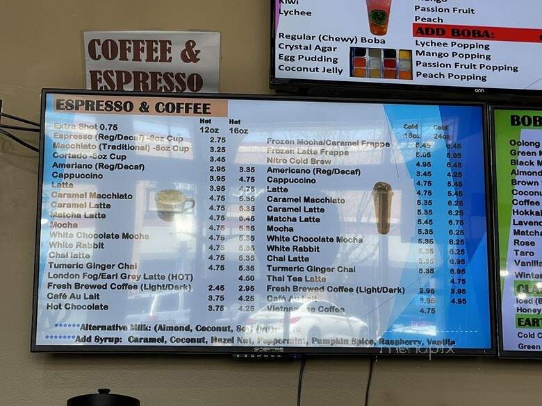 DCha Cafe - Lakewood, CO menu_pic