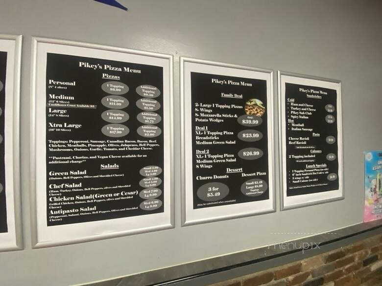 Pikey's Pizza - Whittier, CA menu_pic