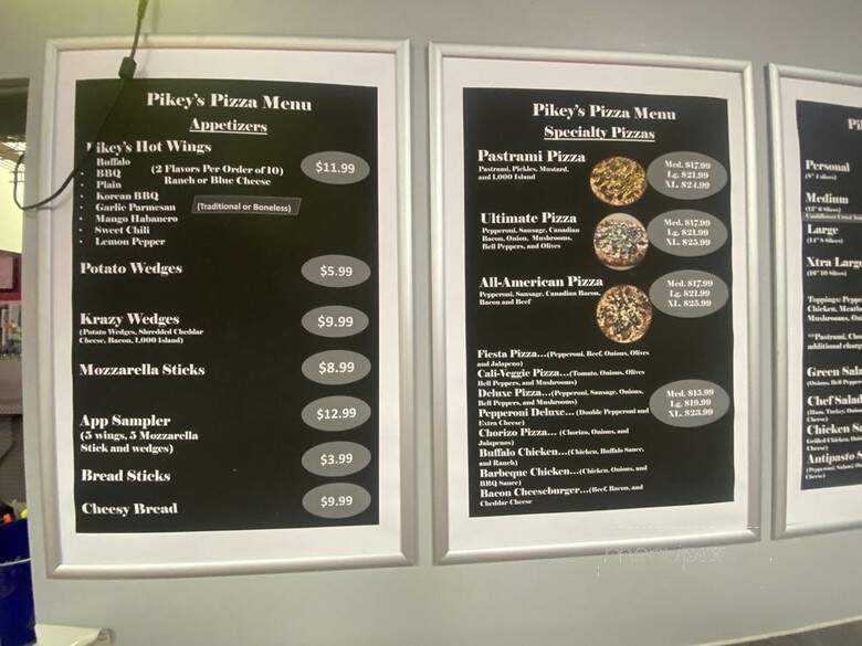 Pikey's Pizza - Whittier, CA menu_pic