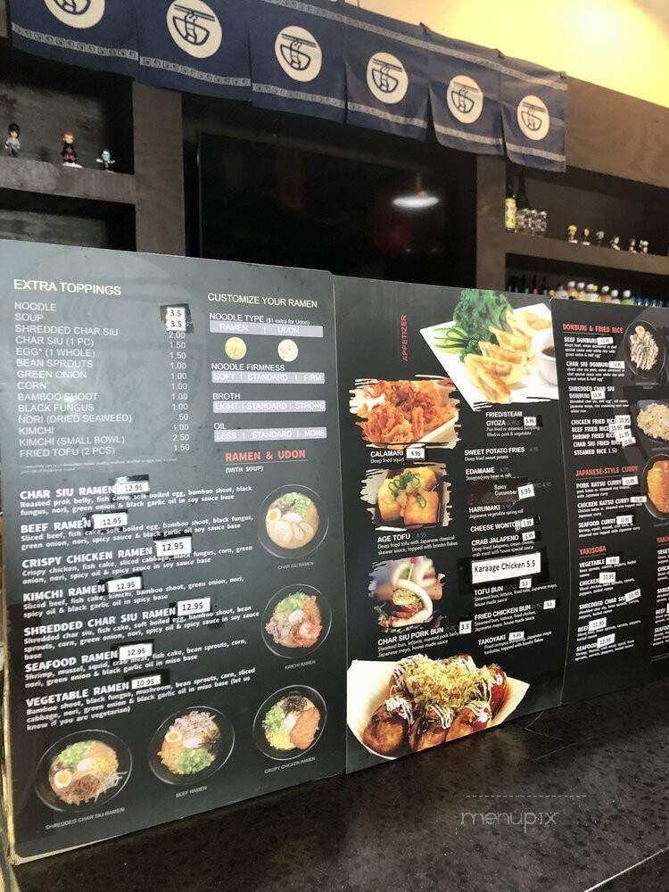 Ramen Fuji - Sioux Falls, SD menu_pic