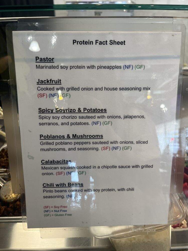 Veegos - Houston, TX menu_pic