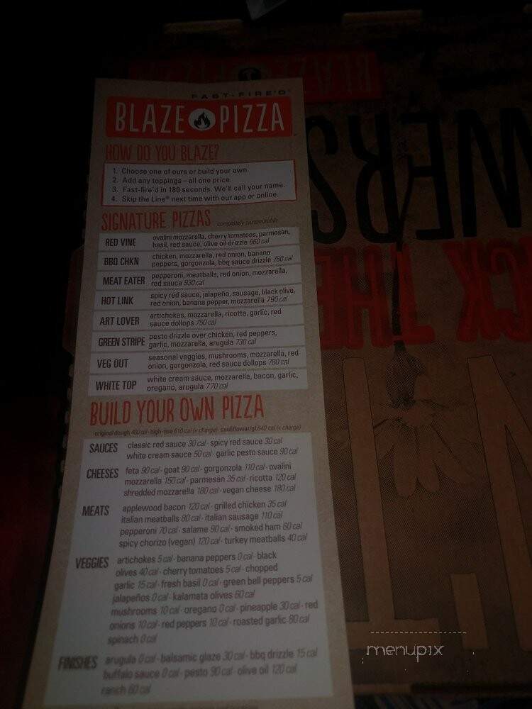 Blaze Fast-Fire'd Pizza - Lutz, FL