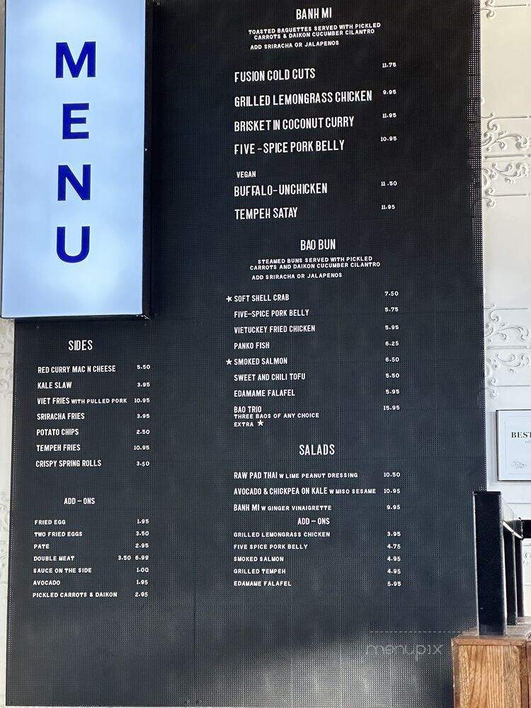 Banh Mi Station - Dallas, TX menu_pic